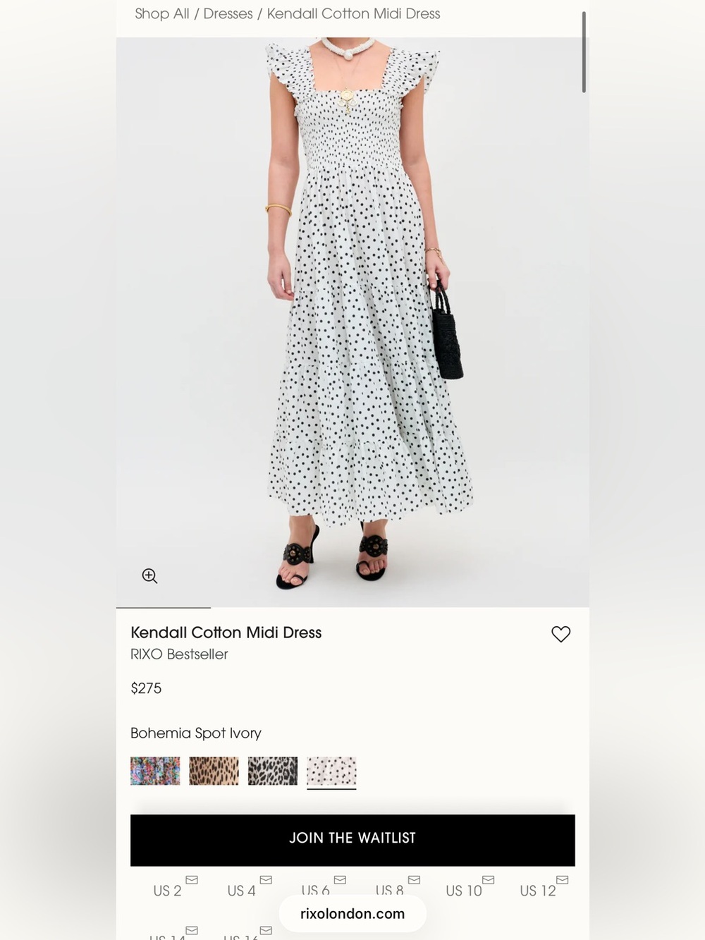 NWT - Kendall Cotton Pink Gingham Midi Dress (XL) - Picture 13 of 13